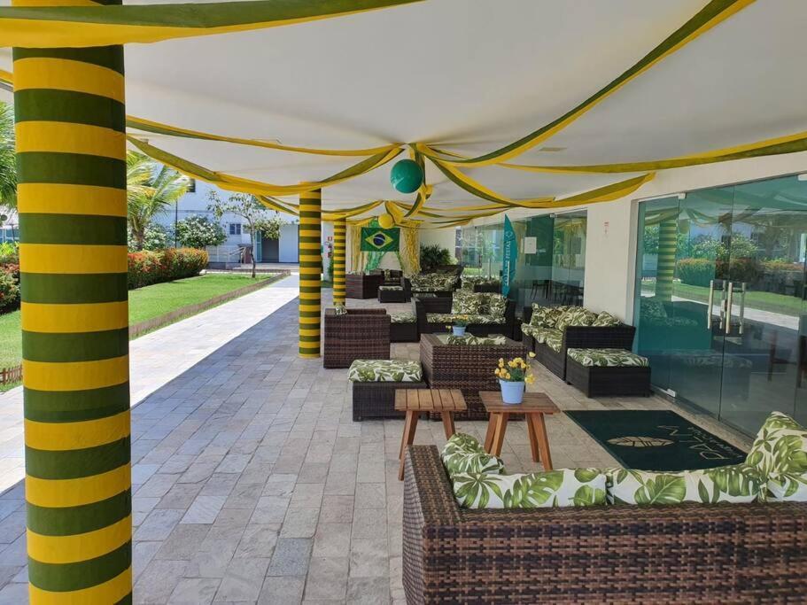 Flat Palm Village Acqua ปอร์โต จิ กาลินญาส ภายนอก รูปภาพ