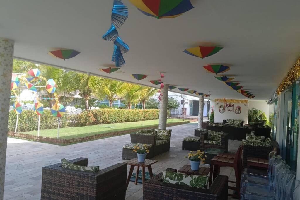 Flat Palm Village Acqua ปอร์โต จิ กาลินญาส ภายนอก รูปภาพ